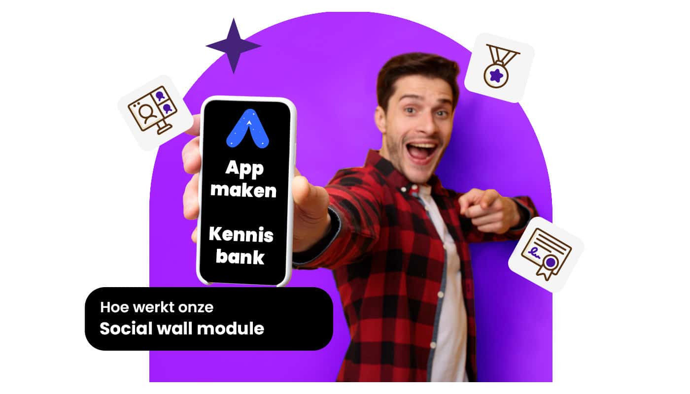 dit is een foto vanSocial wall module